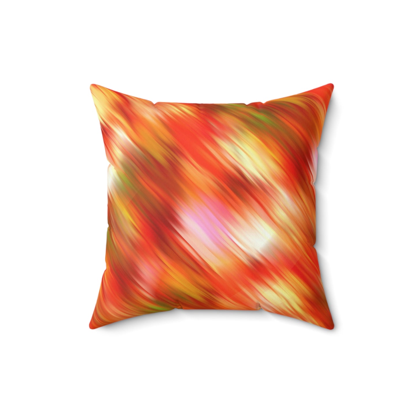 Barcelona Faux Suede Square Pillow