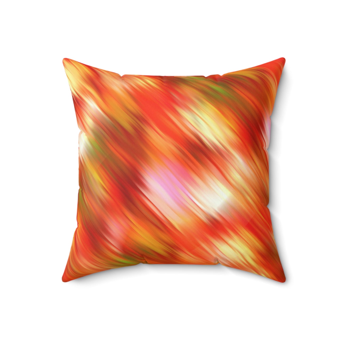 Barcelona Faux Suede Square Pillow