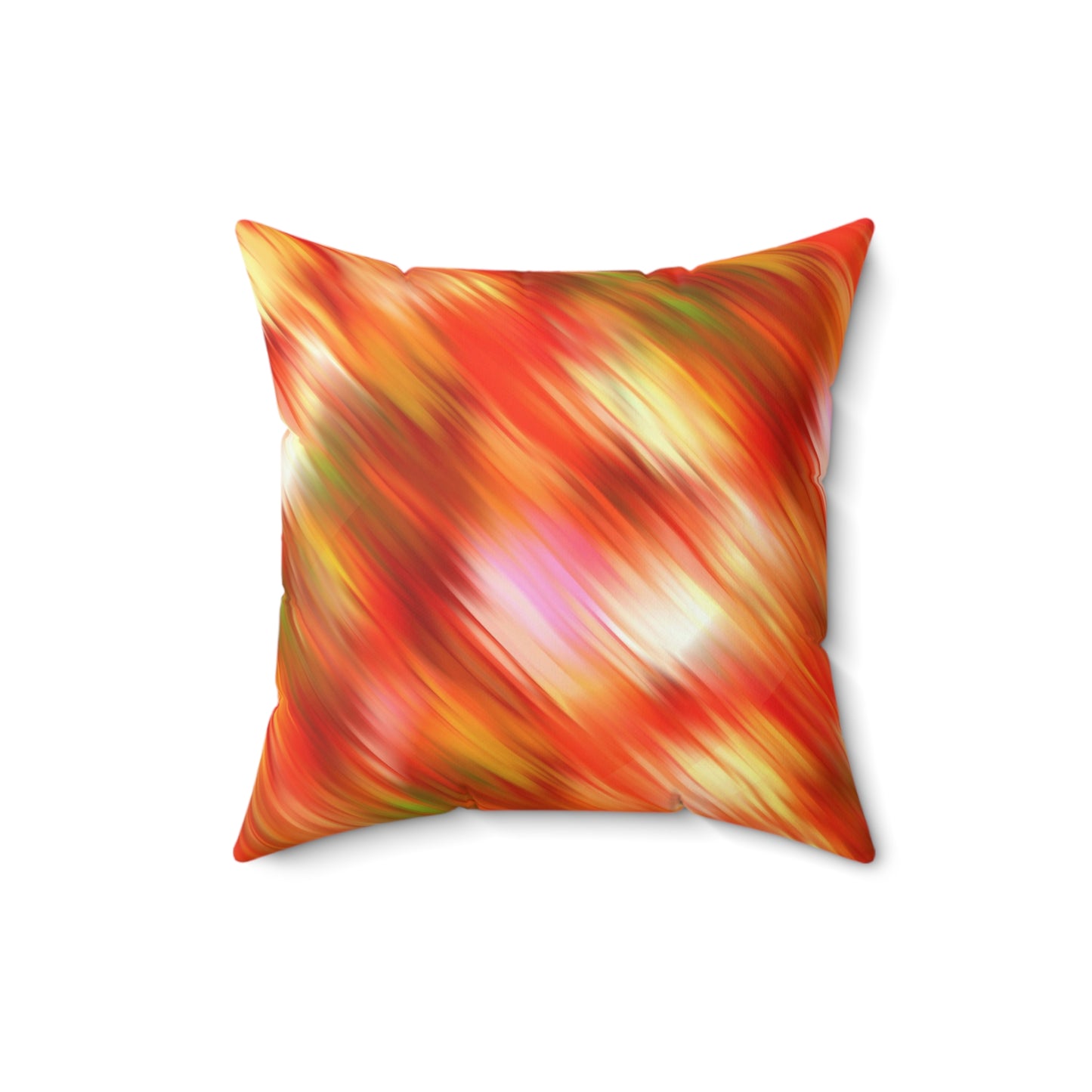 Barcelona Faux Suede Square Pillow