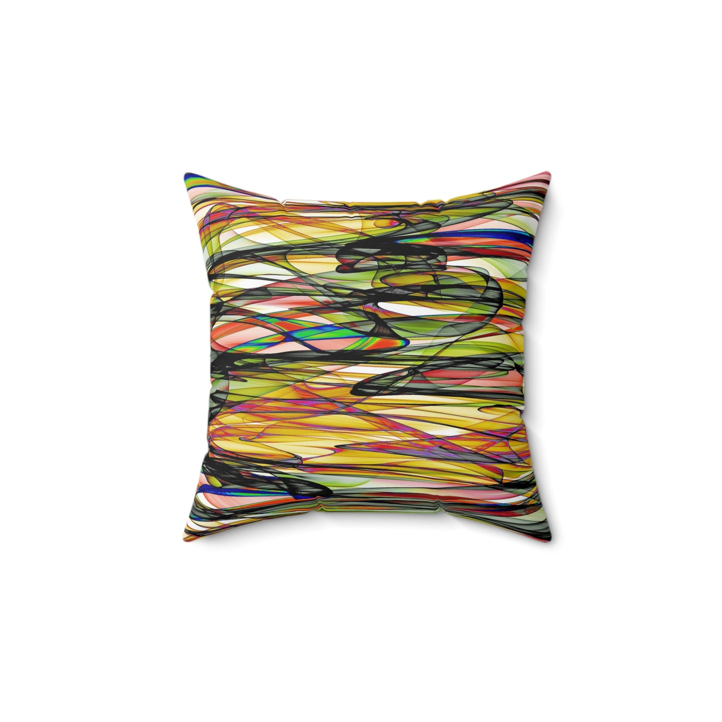 Carovigno Faux Suede Square Pillow
