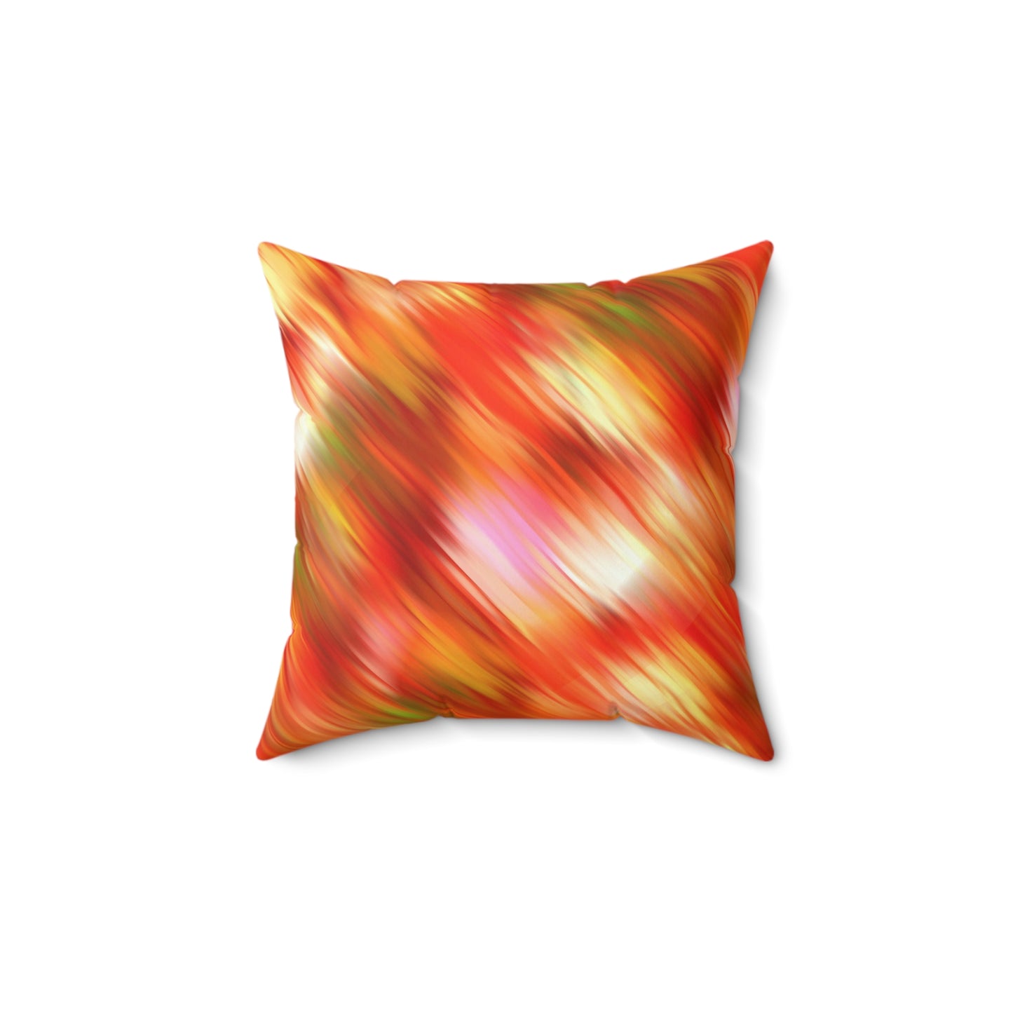 Barcelona Faux Suede Square Pillow