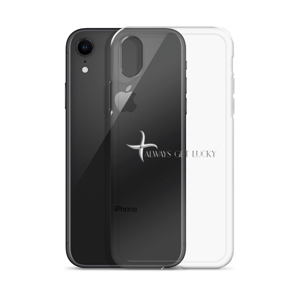 AGL Clear iPhone Case - alwaysgetlucky.com