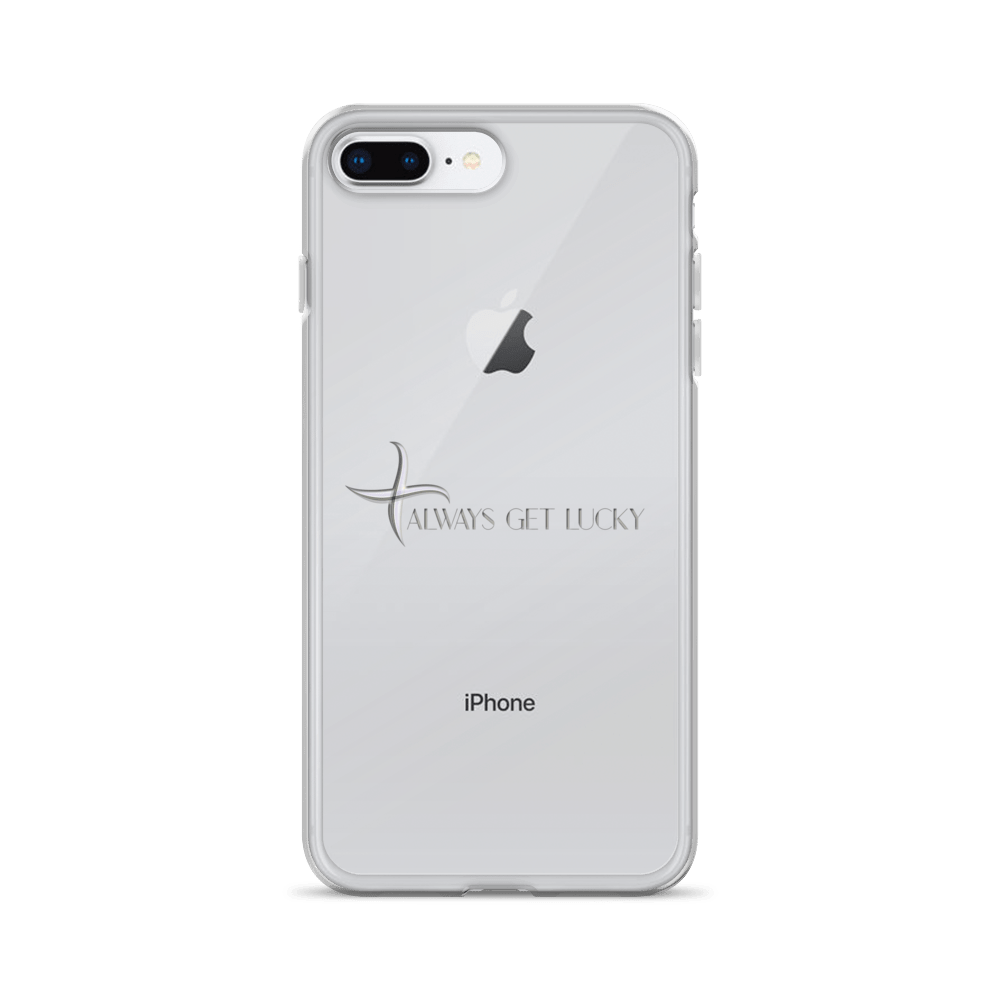 AGL Clear iPhone Case - alwaysgetlucky.com
