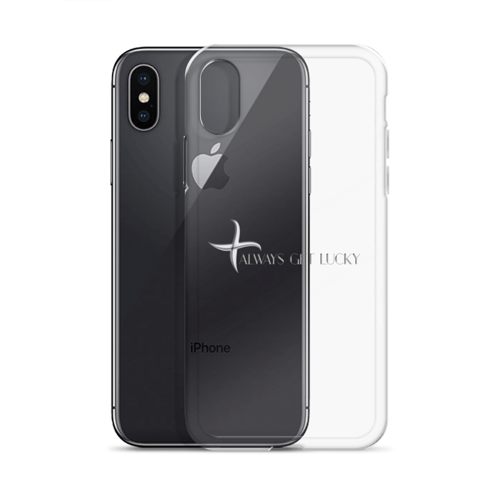 AGL Clear iPhone Case - alwaysgetlucky.com