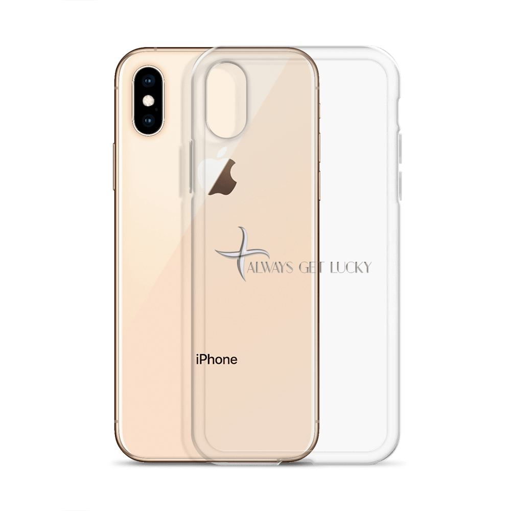 AGL Clear iPhone Case - alwaysgetlucky.com