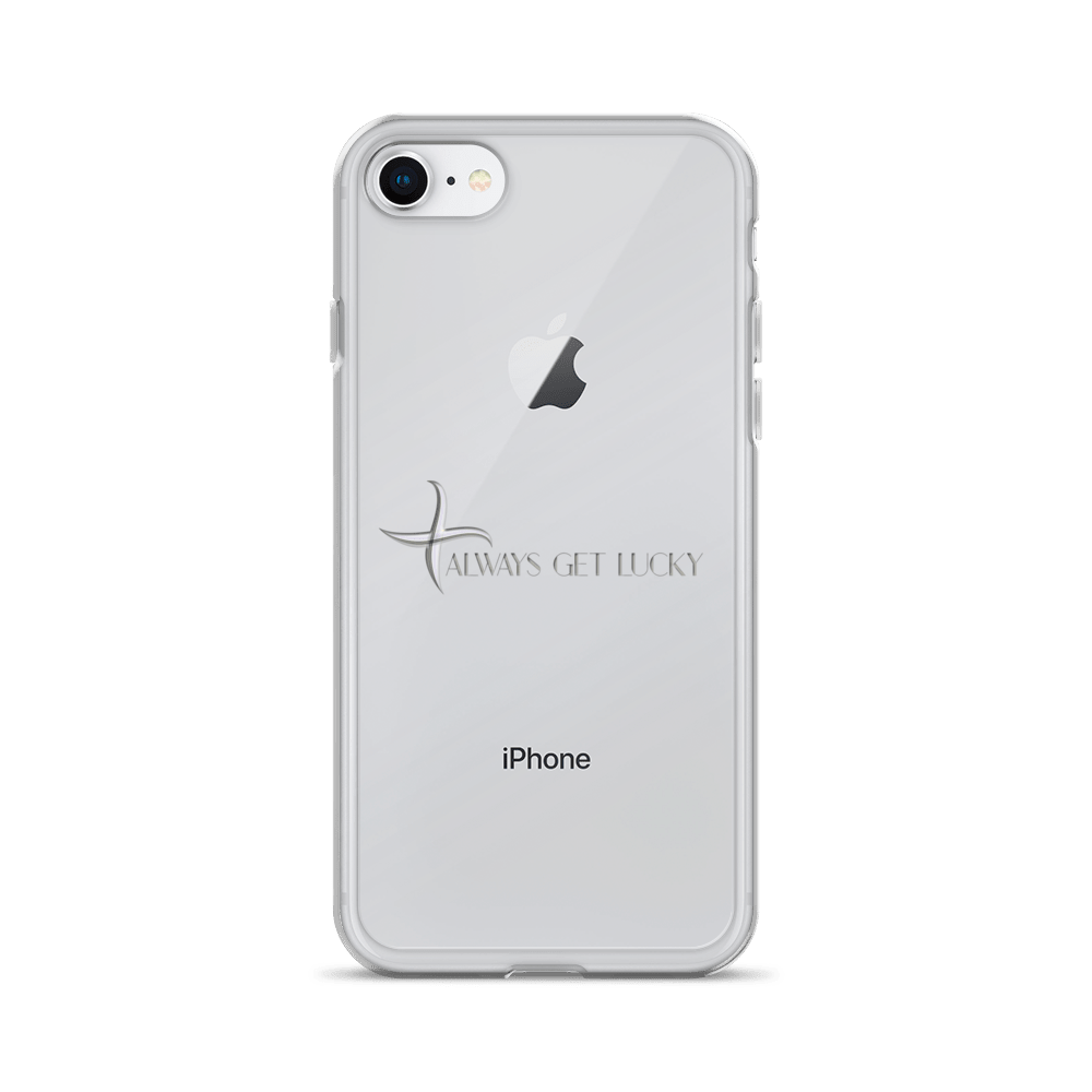 AGL Clear iPhone Case - alwaysgetlucky.com
