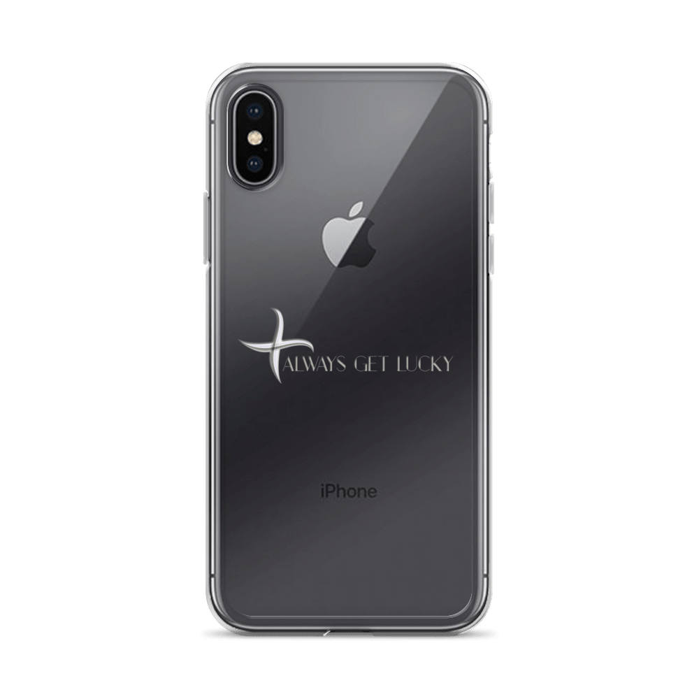 AGL Clear iPhone Case - alwaysgetlucky.com