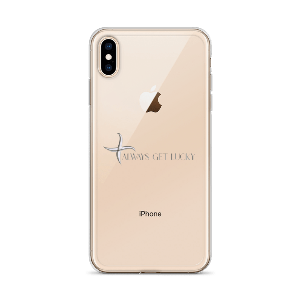 AGL Clear iPhone Case - alwaysgetlucky.com