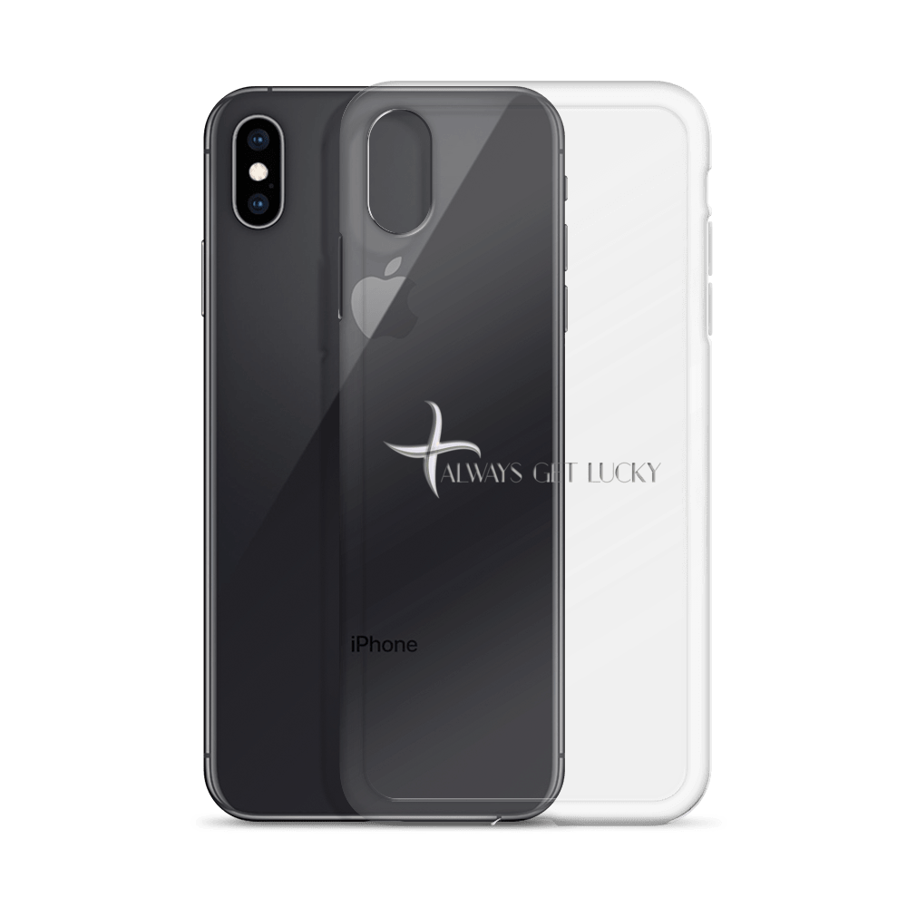 AGL Clear iPhone Case - alwaysgetlucky.com