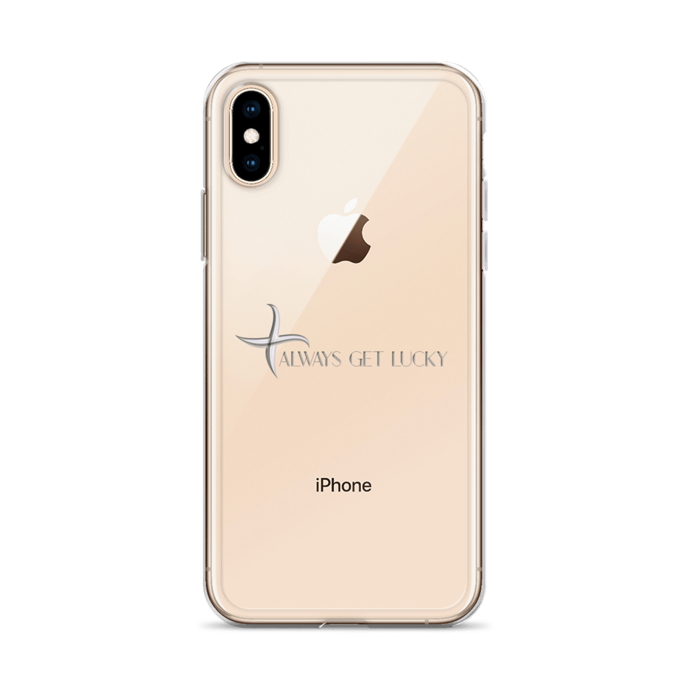 AGL Clear iPhone Case - alwaysgetlucky.com