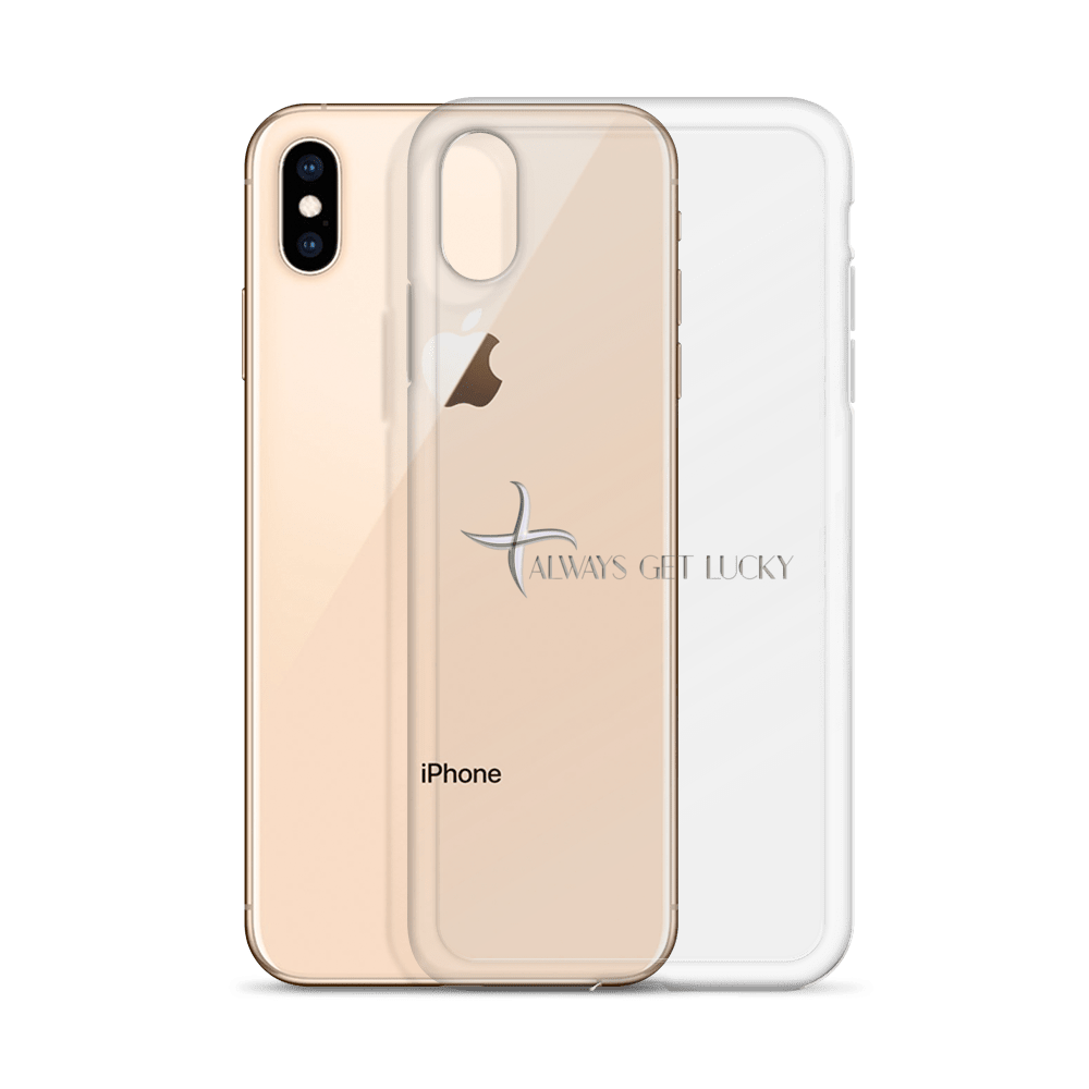 AGL Clear iPhone Case - alwaysgetlucky.com