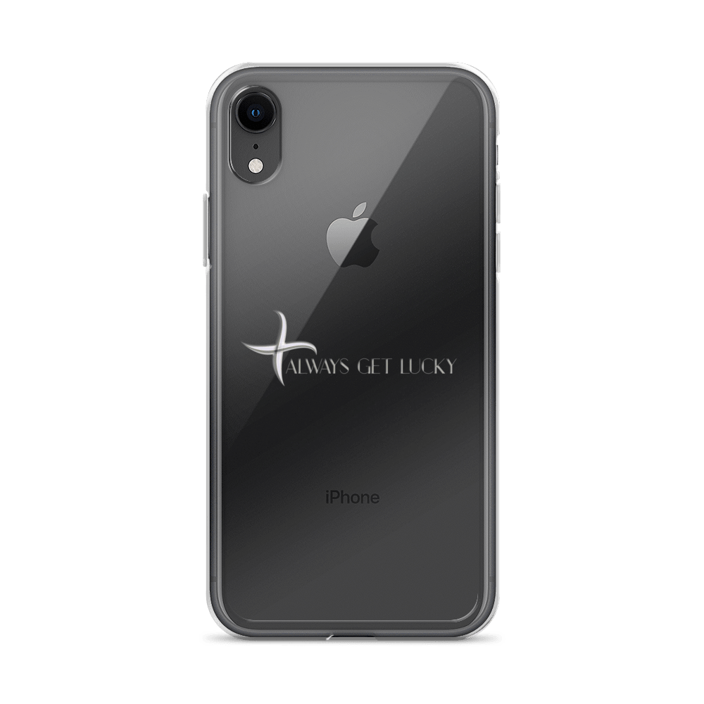 AGL Clear iPhone Case - alwaysgetlucky.com