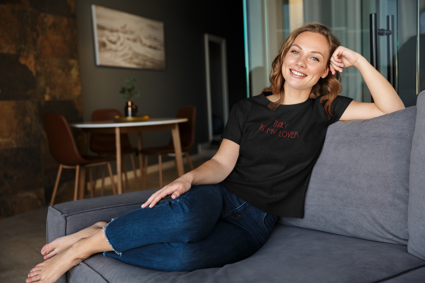 Italian Lover Unisex T-shirt | Always Get Lucky