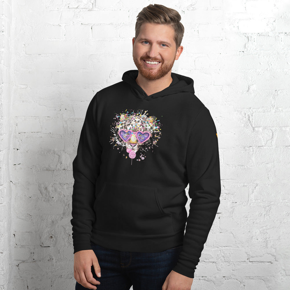 Elton Feline Unisex Hoodie | Always Get Lucky