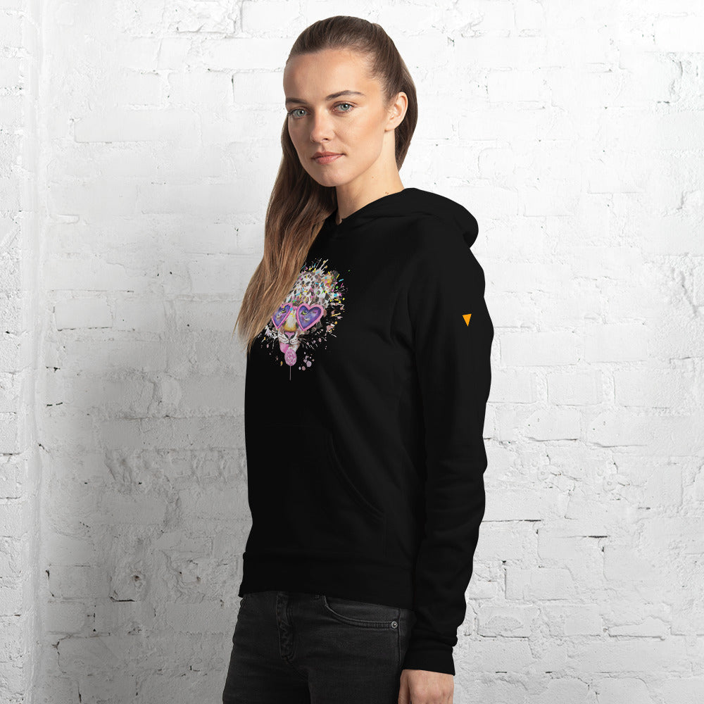 Elton Feline Unisex Hoodie | Always Get Lucky