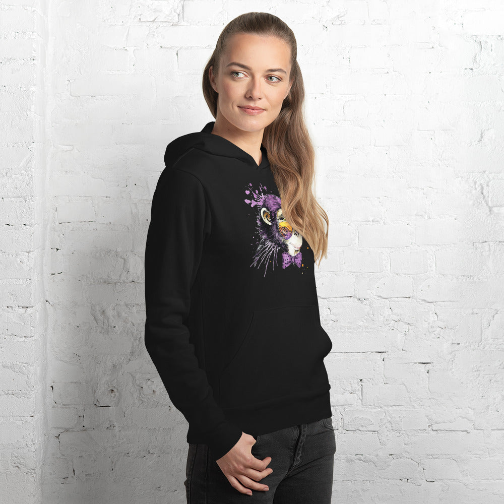 Elton Chimp Unisex Hoodie | Always Get Lucky