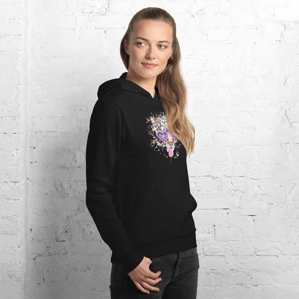 Elton Feline Unisex Hoodie | Always Get Lucky