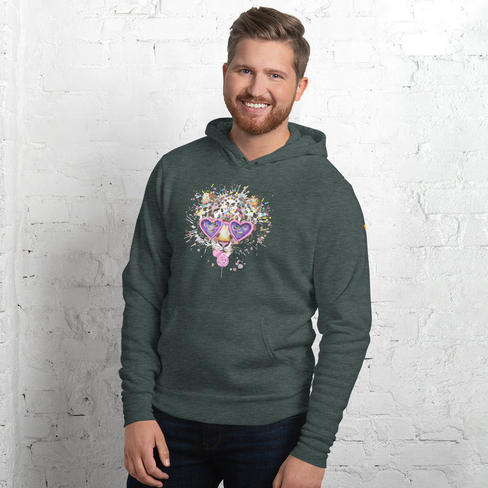 Elton Feline Unisex Hoodie | Always Get Lucky