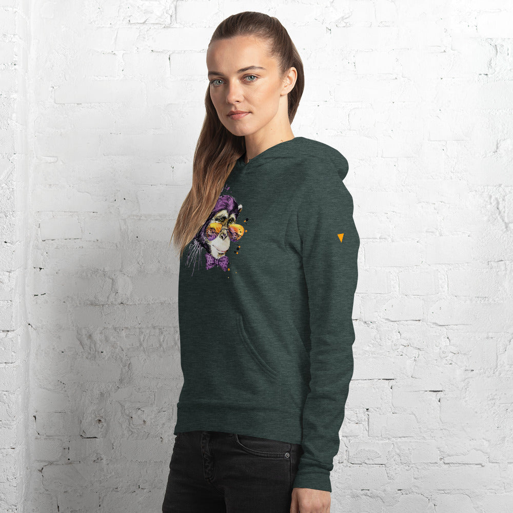 Elton Chimp Unisex Hoodie | Always Get Lucky