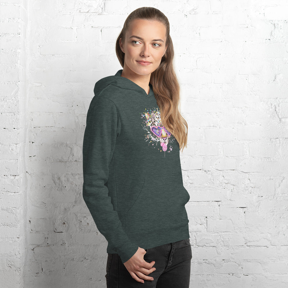 Elton Feline Unisex Hoodie | Always Get Lucky