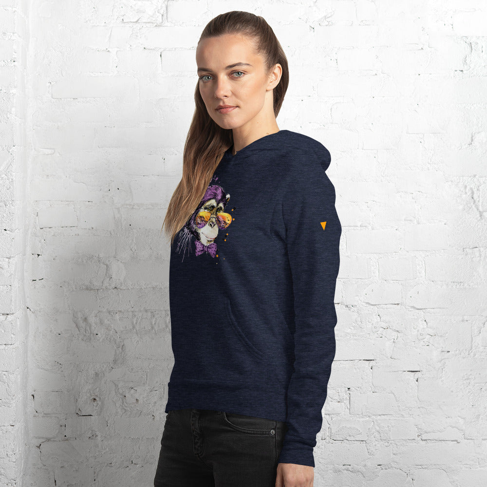 Elton Chimp Unisex Hoodie | Always Get Lucky