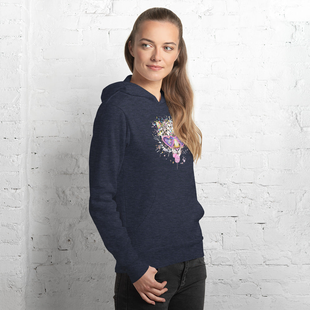 Elton Feline Unisex Hoodie | Always Get Lucky