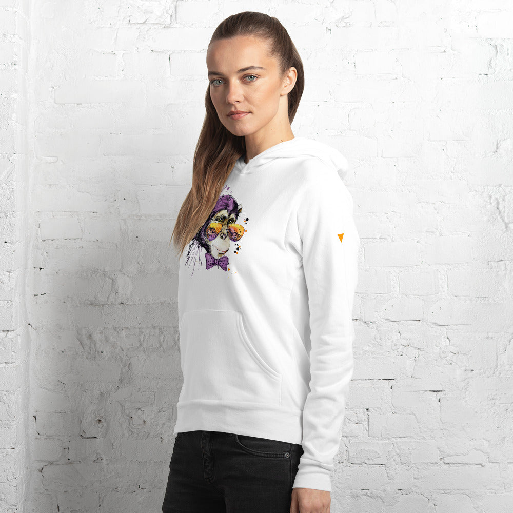 Elton Chimp Unisex Hoodie | Always Get Lucky