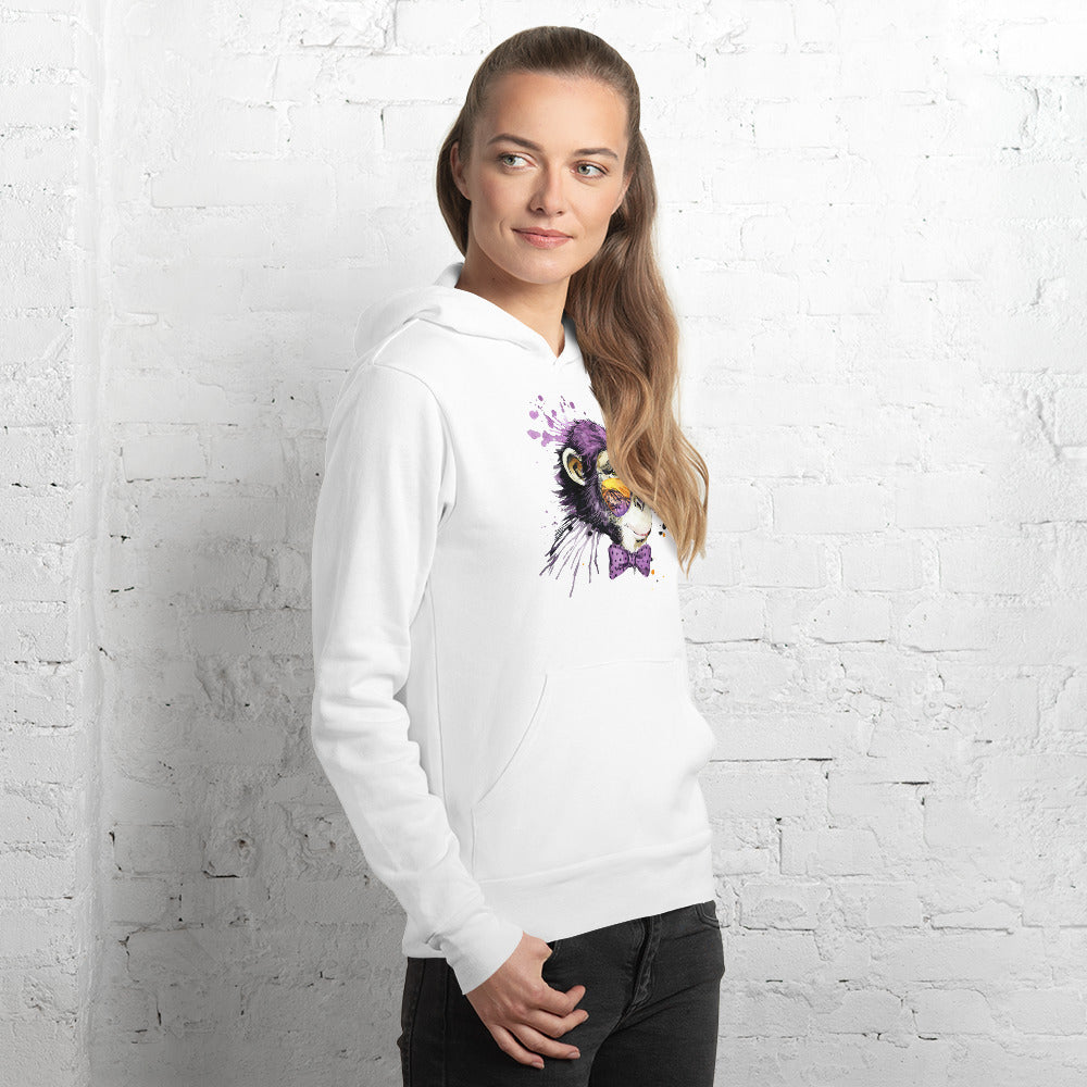 Elton Chimp Unisex Hoodie | Always Get Lucky
