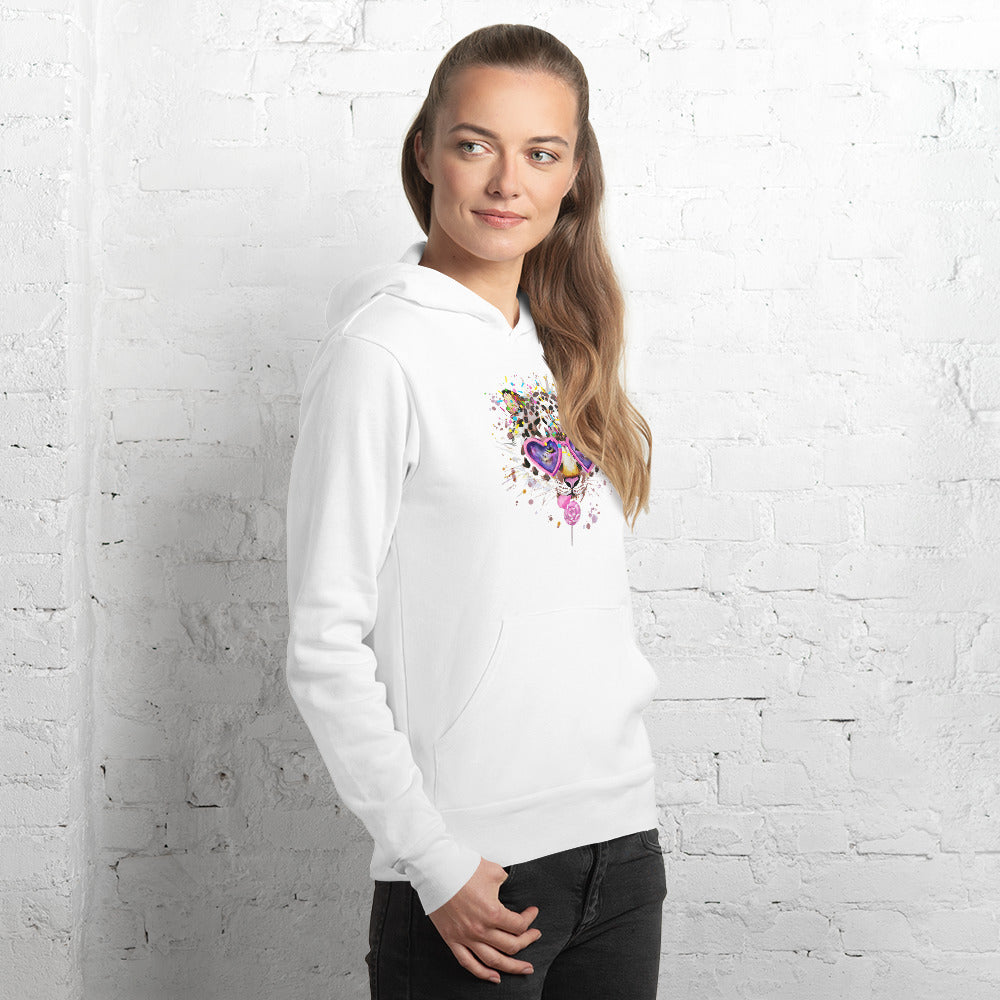 Elton Feline Unisex Hoodie | Always Get Lucky