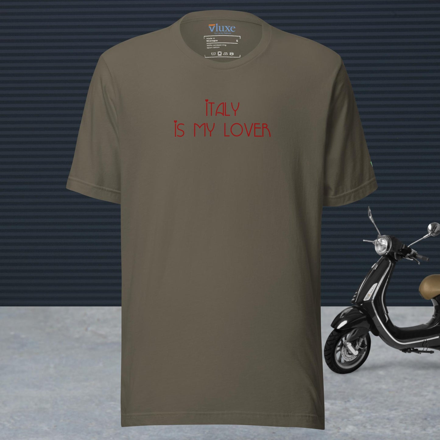 Italian Lover Unisex T-shirt | Always Get Lucky