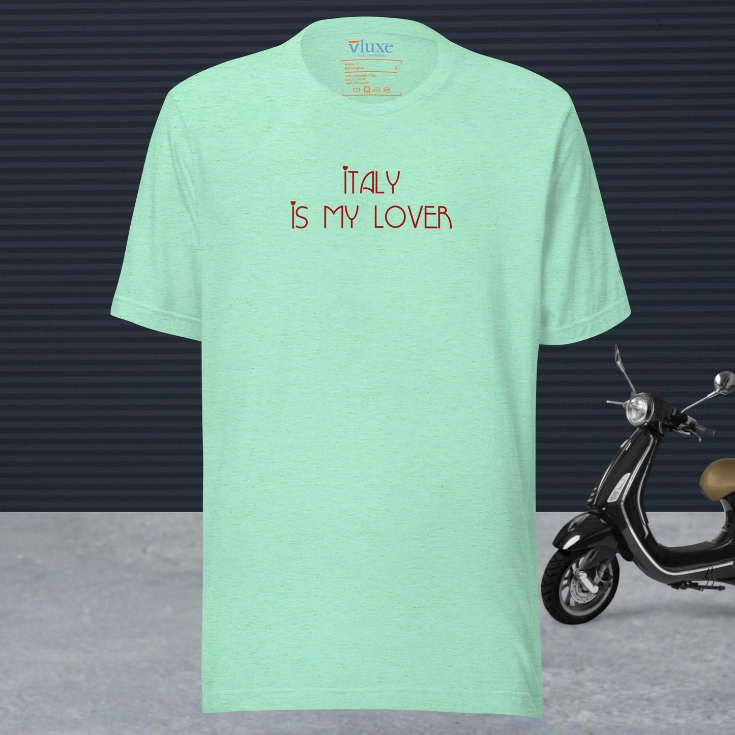 Italian Lover Unisex T-shirt | Always Get Lucky
