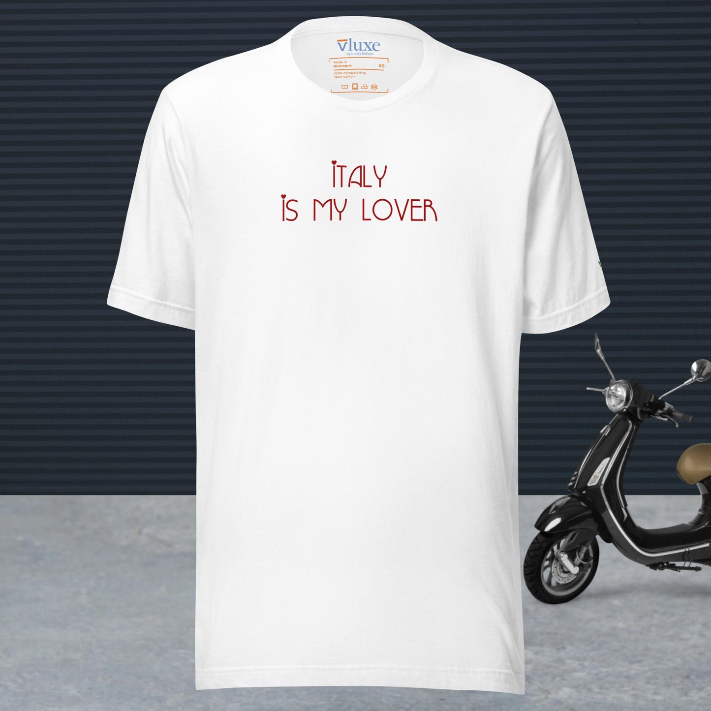 Italian Lover Unisex T-shirt | Always Get Lucky