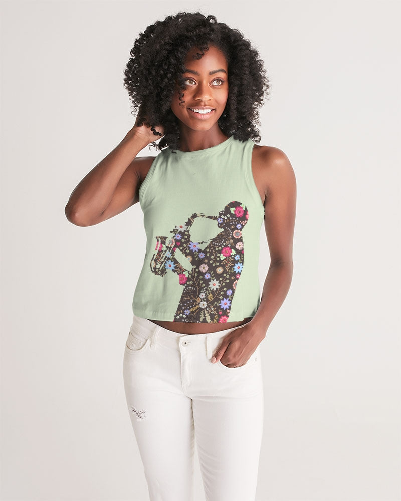 Jazz Man Women's Cropped Tank
