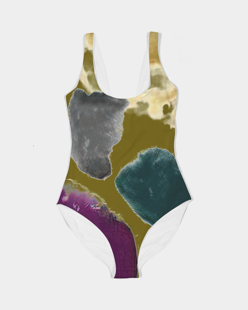 Splash Olive Women's One-Piece Swimsuit | Always Get Lucky