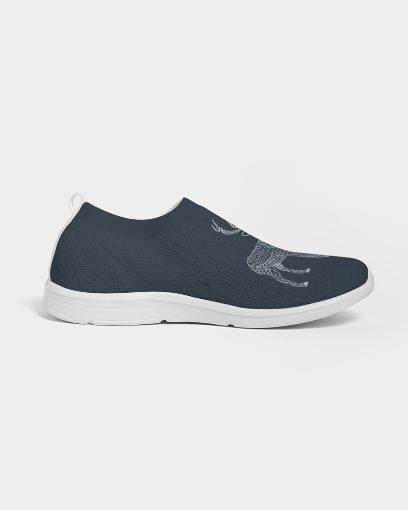 Norway Holiday Navy Men's Slip-On Flyknit Shoe