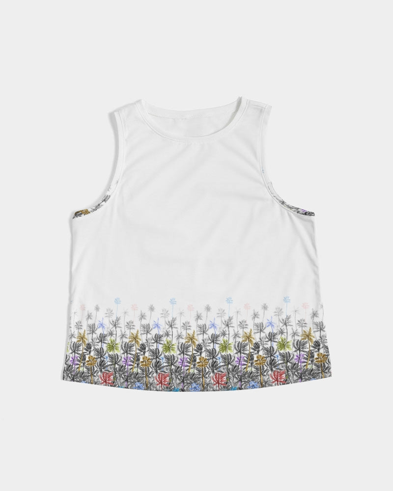 Tropical Winds Women's Cropped Tank