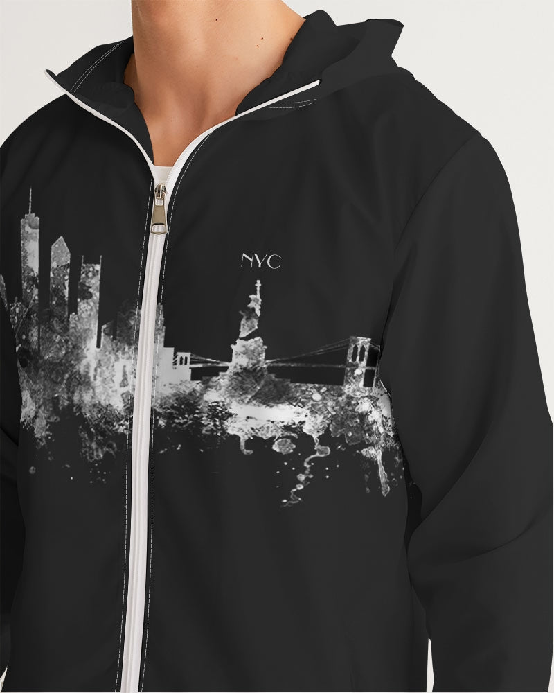 NYC Men's Windbreaker | Always Get Lucky