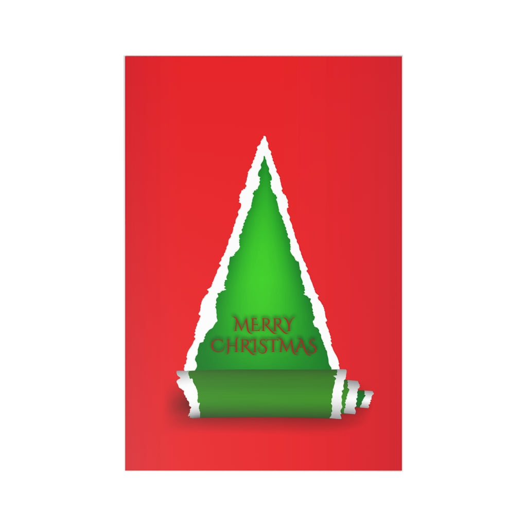 Christmas Unrolled Postcards (7 pcs)