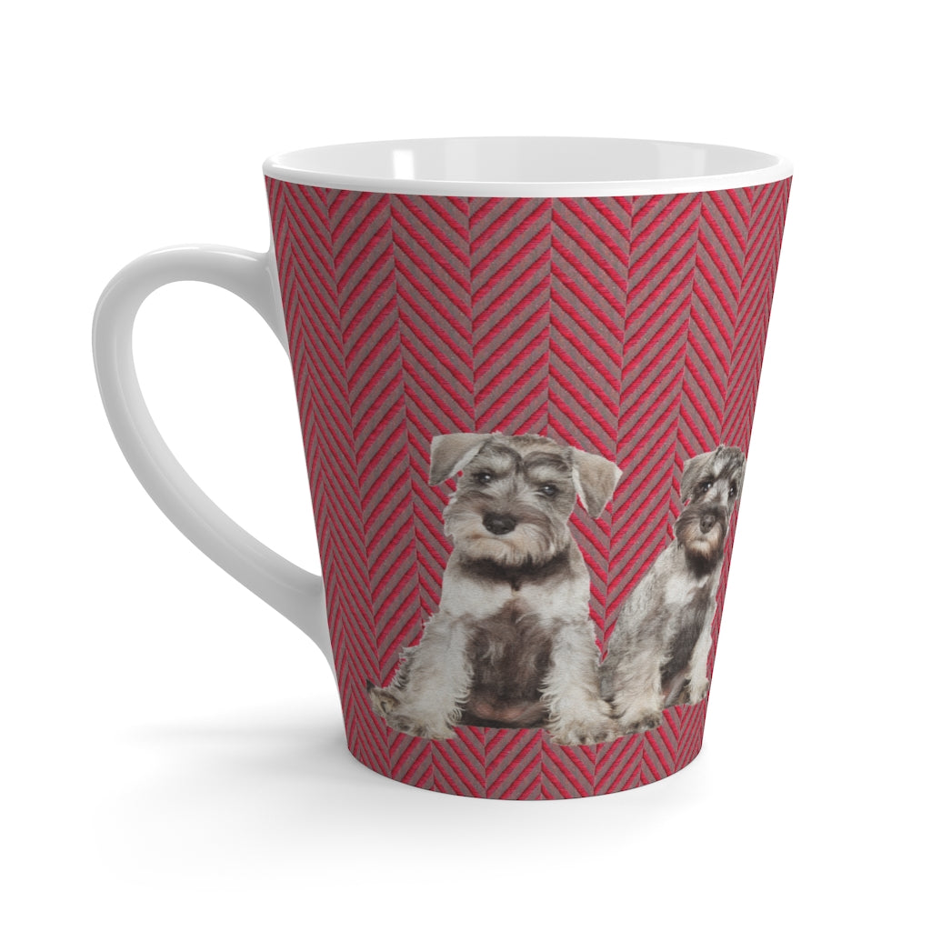 Schnauzer Love Latte Mug
