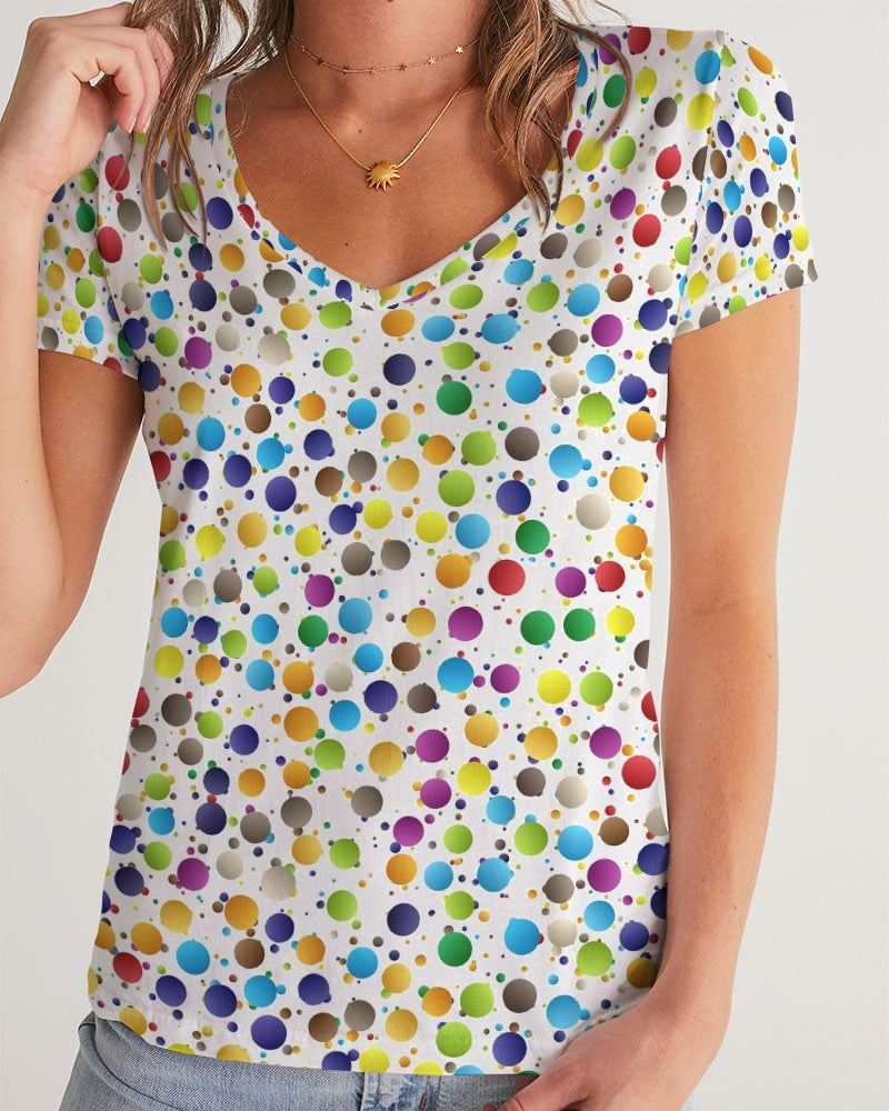 Happiness Women's V-Neck Tee