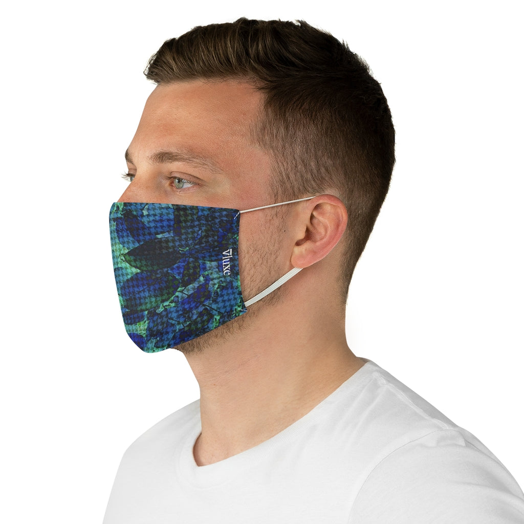 Night Garden Double Layer Fabric Face Mask