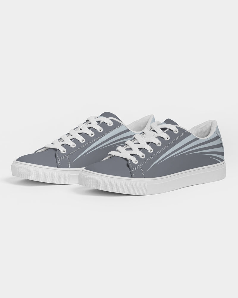 Solid State Of Mind Gray Men's Faux-Leather Sneaker