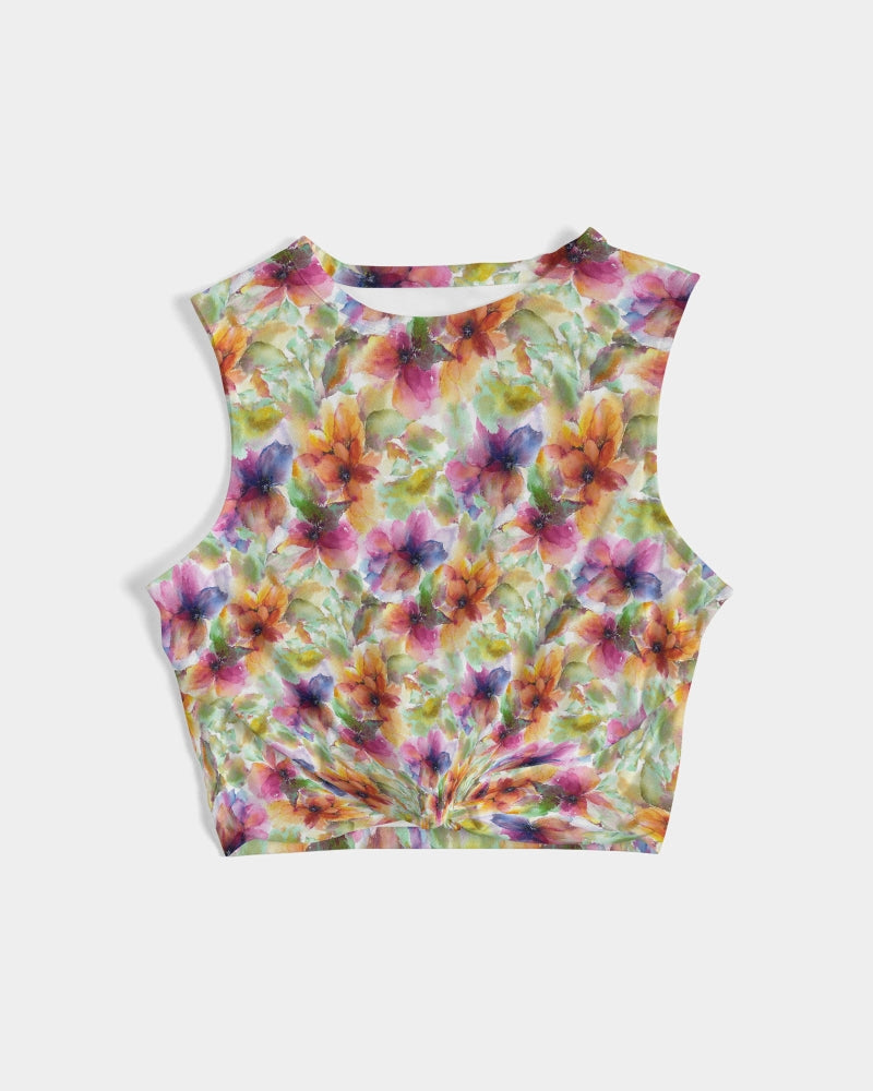 Fleur De Jardin Women's Twist-Front Tank