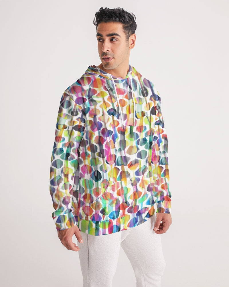 Vieste Men's All-Over Print Hoodie