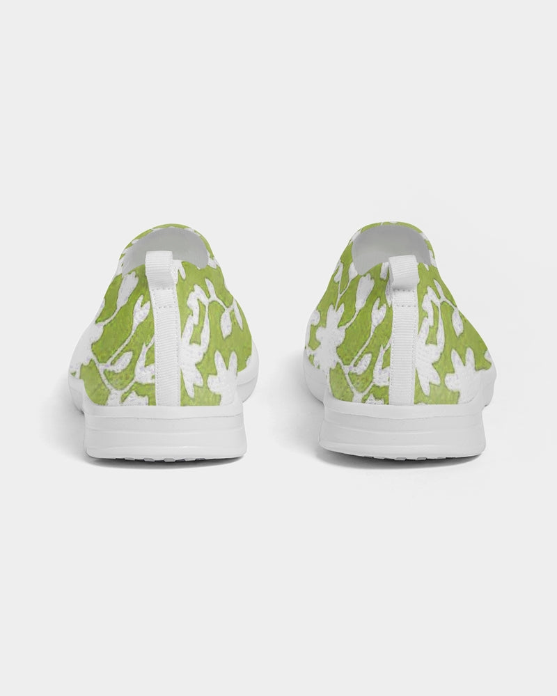 Caro Flower Grass Women's Slip-On Flyknit Shoe