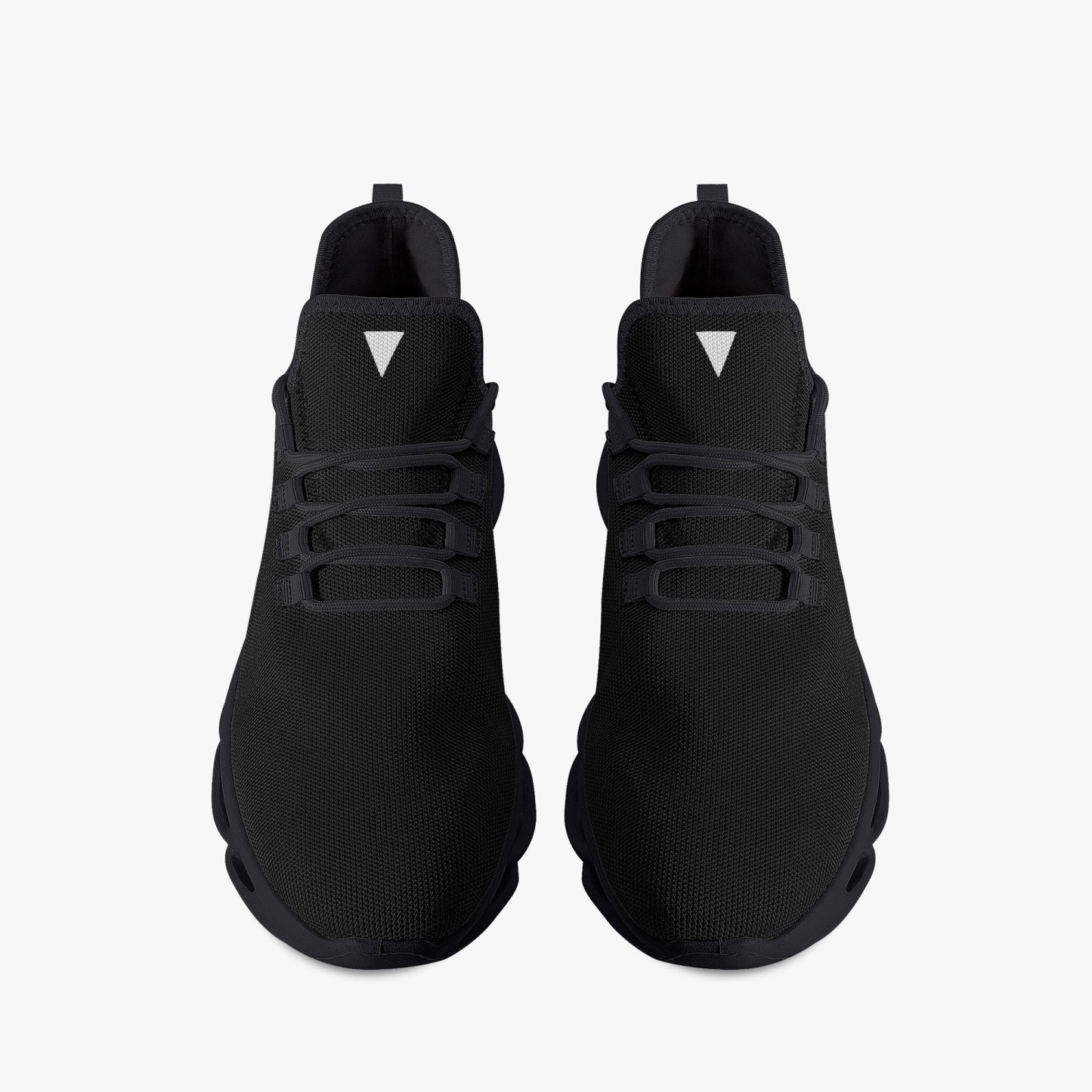Vluxe Bounce Mesh Knit Sneakers - Black/White