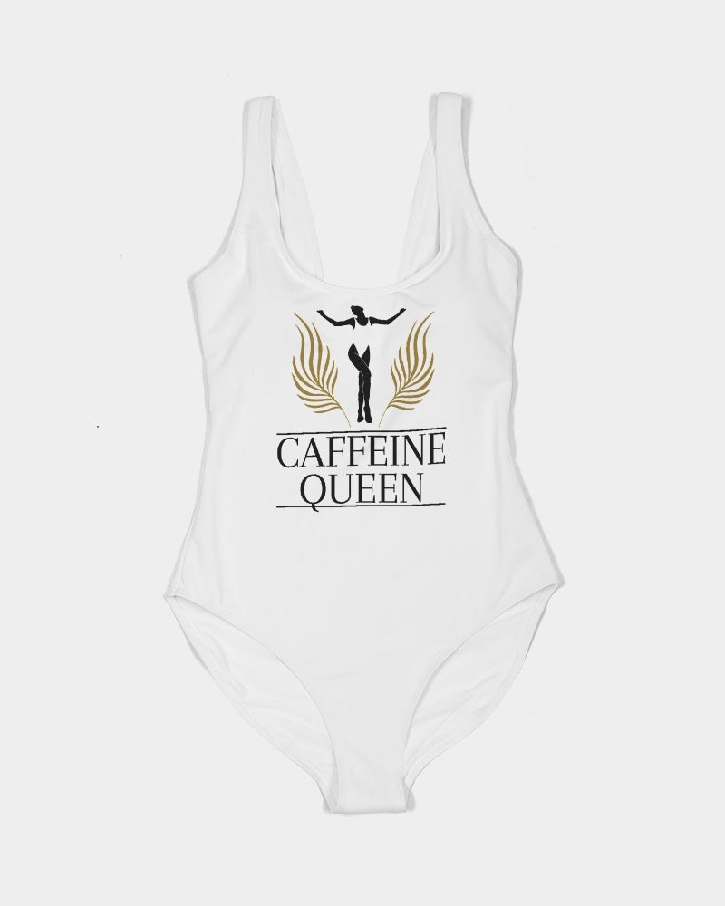 Caffeine Queen Cloud Women's One-Piece Swimsuit