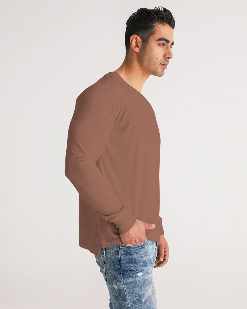 Solid State of Mind Terracotta Men's Long Sleeve Tee