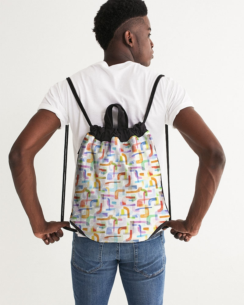 Boomerang Canvas Drawstring Bag
