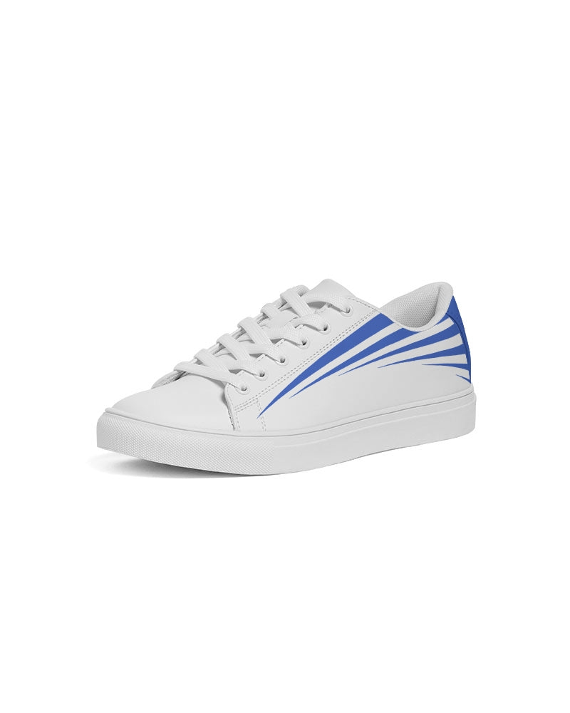 Fly High Blue Women's Faux-Leather Sneaker | Always Get Lucky